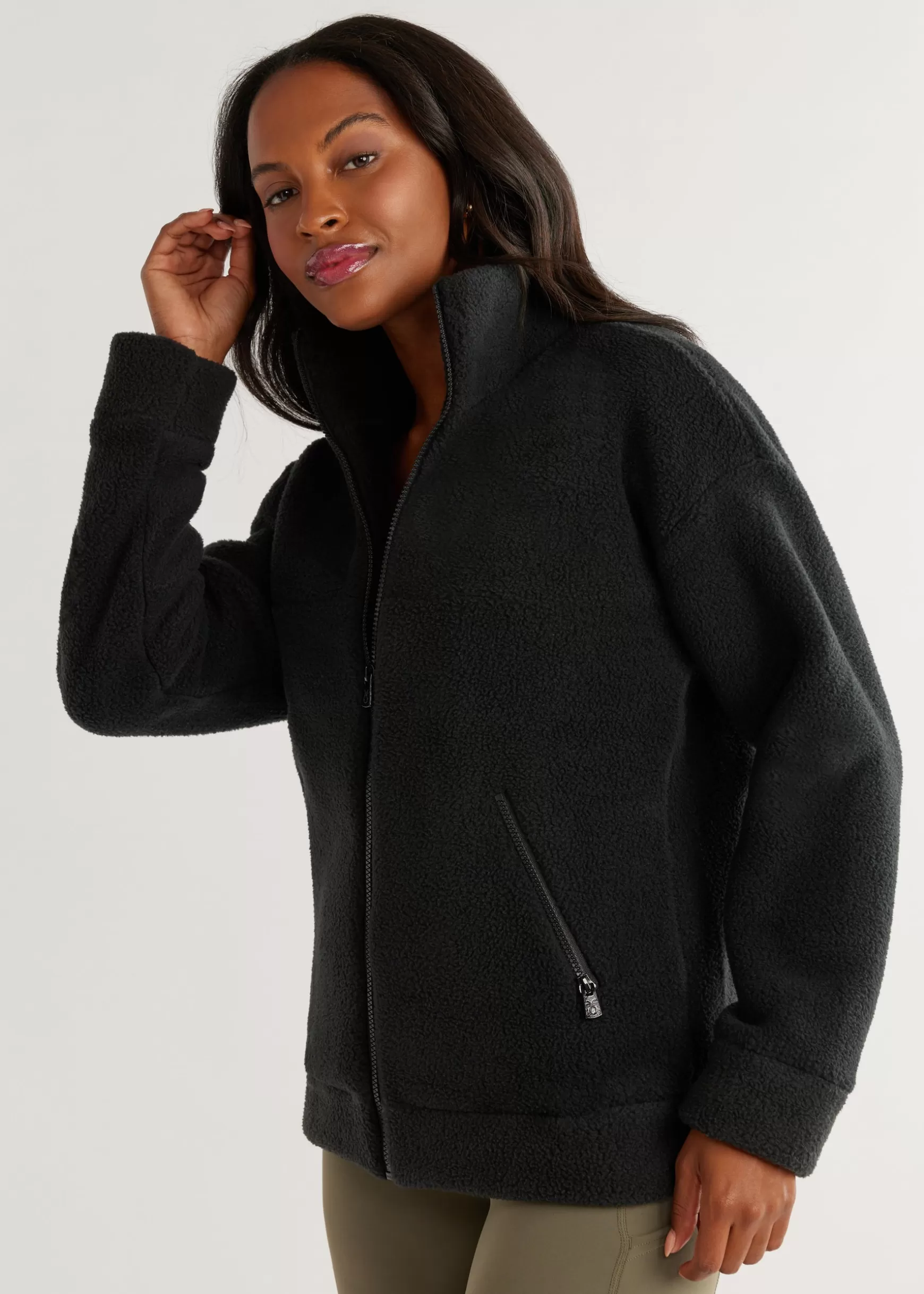 Women Dudley Stephens Outerwear-Bleecker Zip-Up