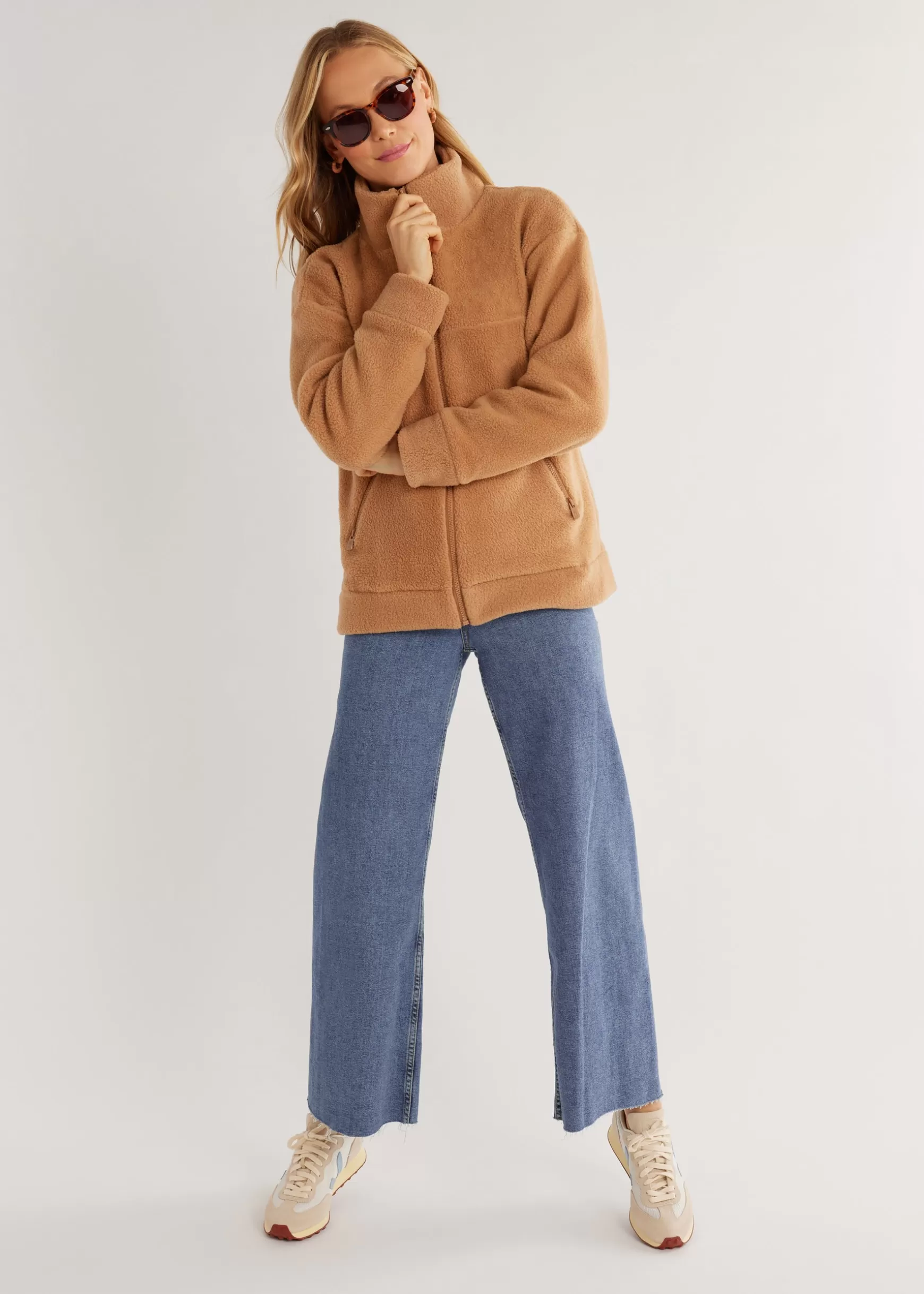 Women Dudley Stephens Outerwear-Bleecker Zip-Up