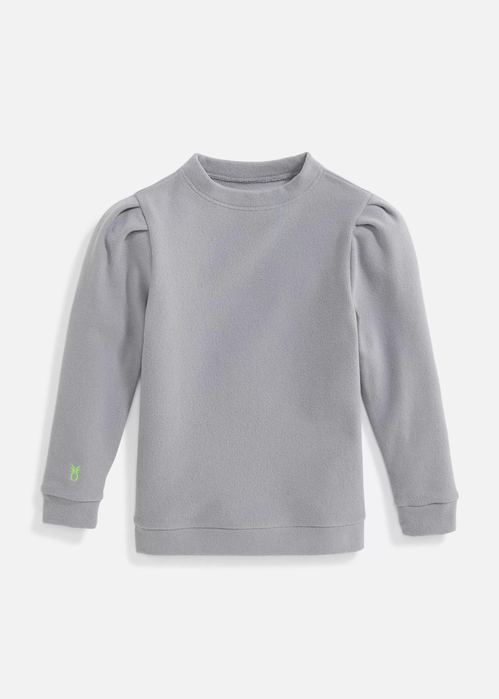 Kids Dudley Stephens Clothing-Girls Elle Puff Sleeve Crewneck