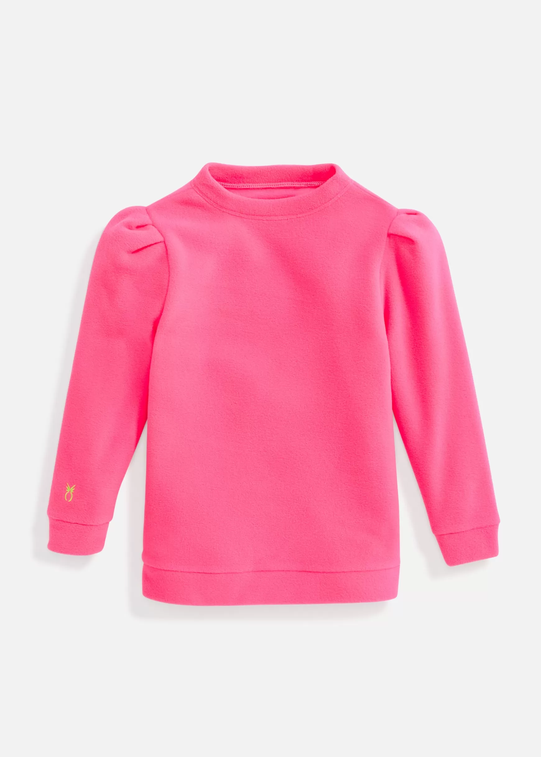 Kids Dudley Stephens Clothing-Girls Elle Puff Sleeve Crewneck