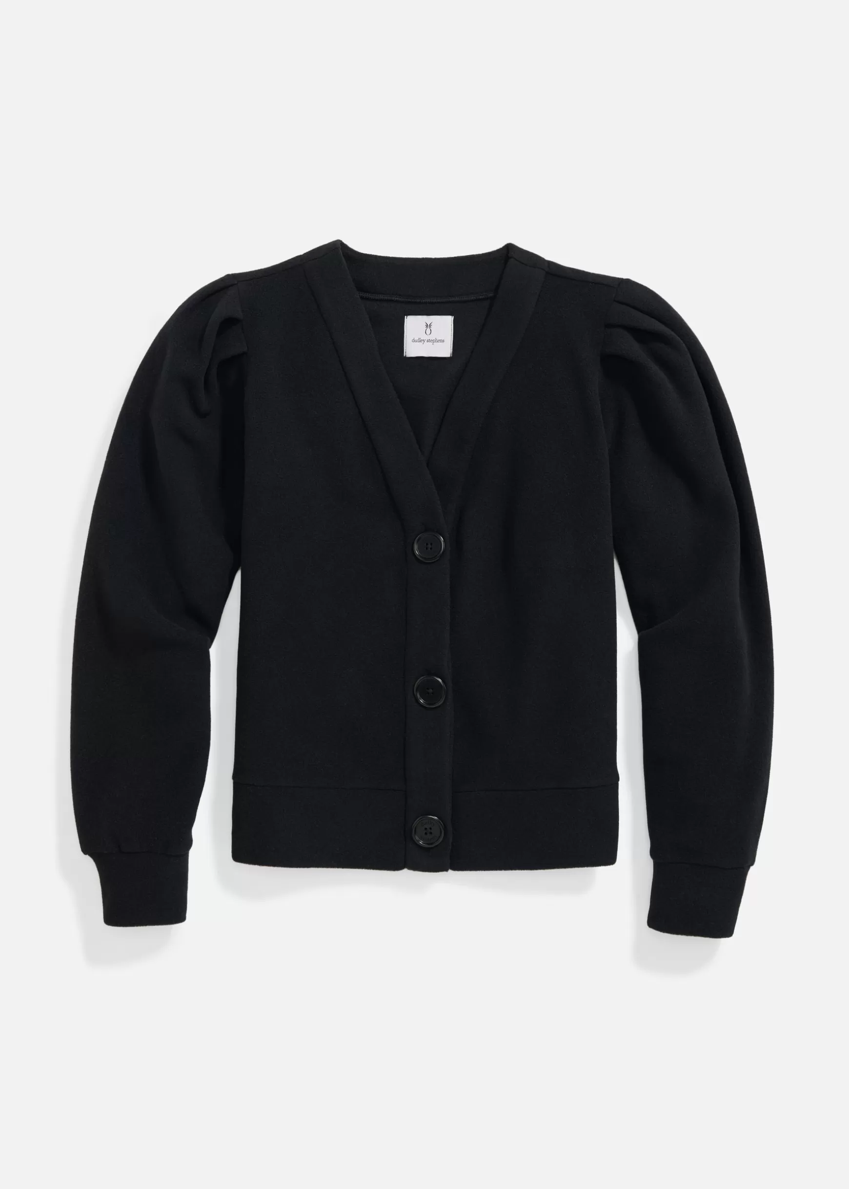 Women Dudley Stephens Tops-Kelly Puff Sleeve Cardigan