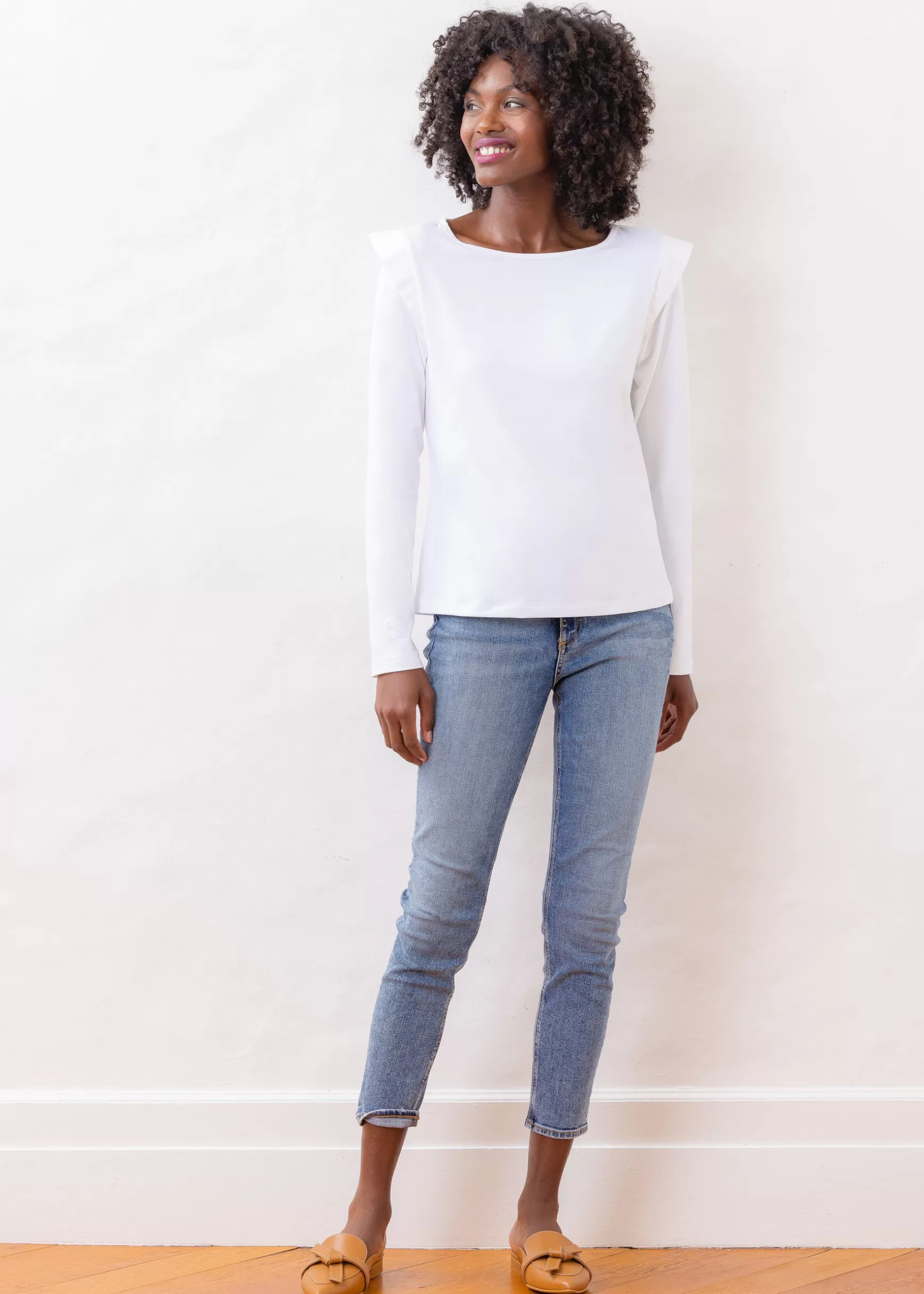 Women Dudley Stephens Tops-Lockwood Top