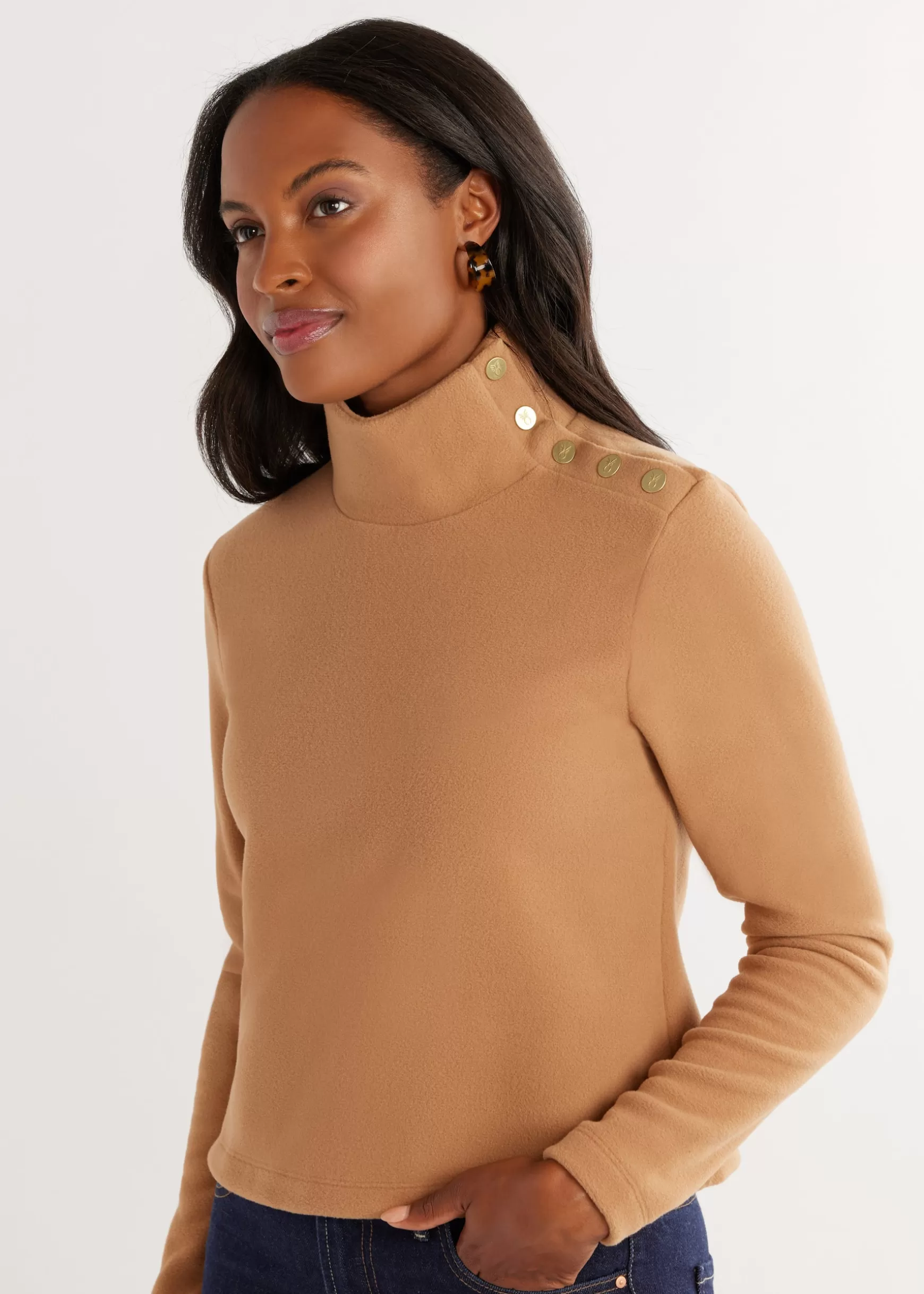 Women Dudley Stephens Turtlenecks-Meadow Turtleneck