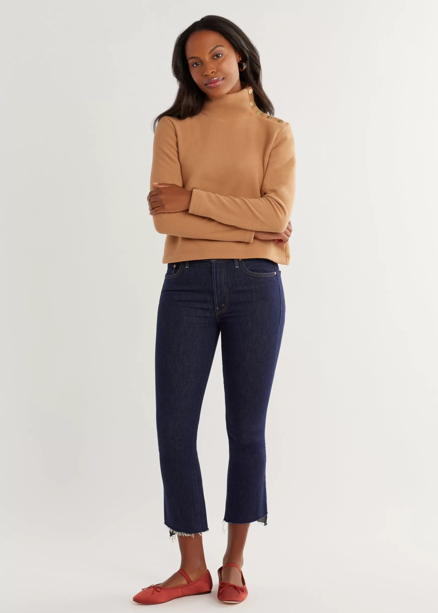 Women Dudley Stephens Turtlenecks-Meadow Turtleneck