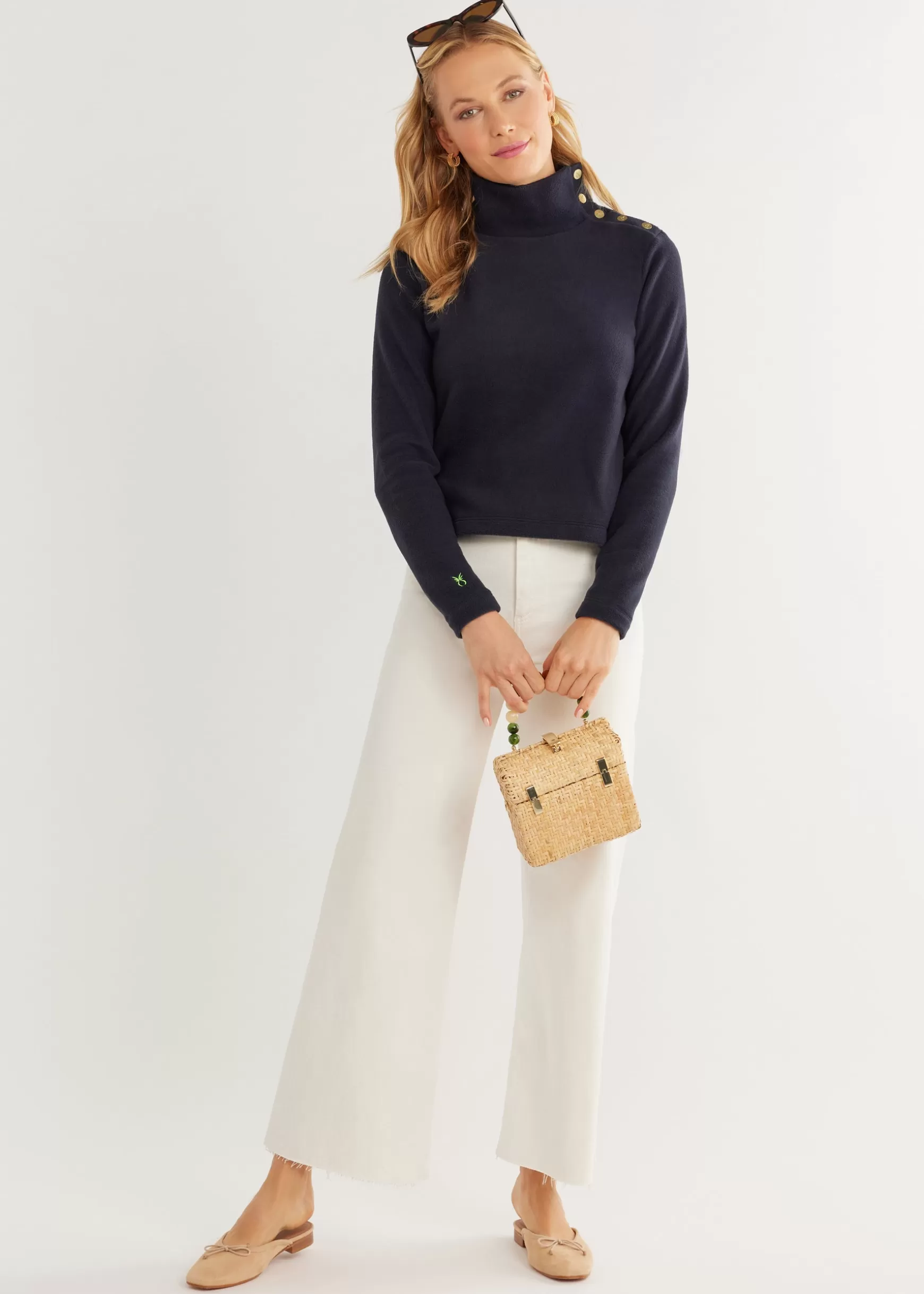 Women Dudley Stephens Turtlenecks-Meadow Turtleneck