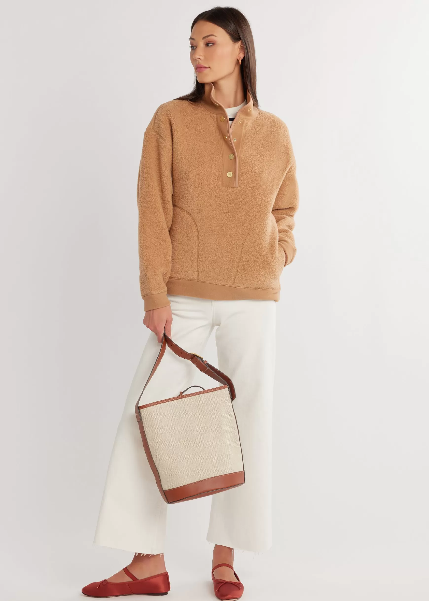 Women Dudley Stephens Pullovers-Palomino Pullover