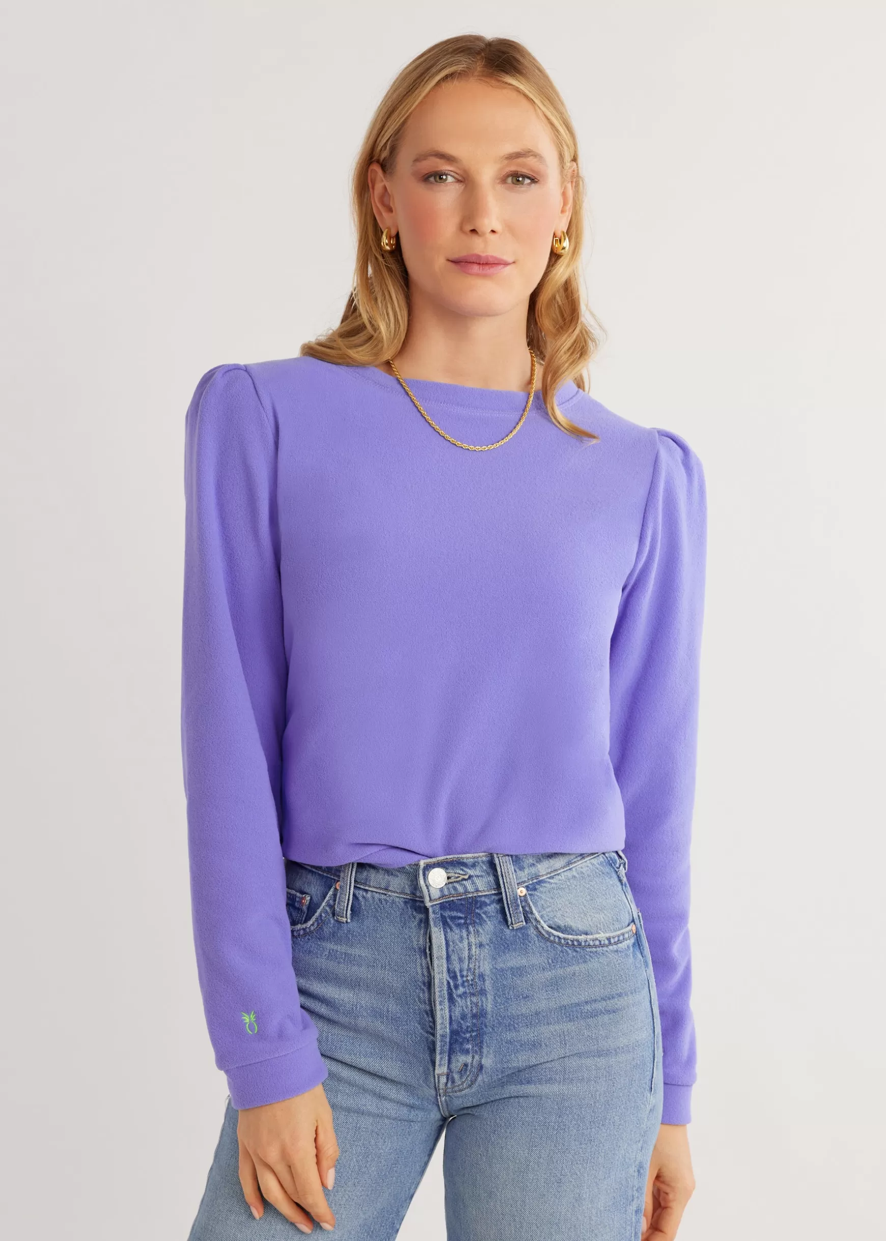 Women Dudley Stephens Tops-Shoreham Crewneck
