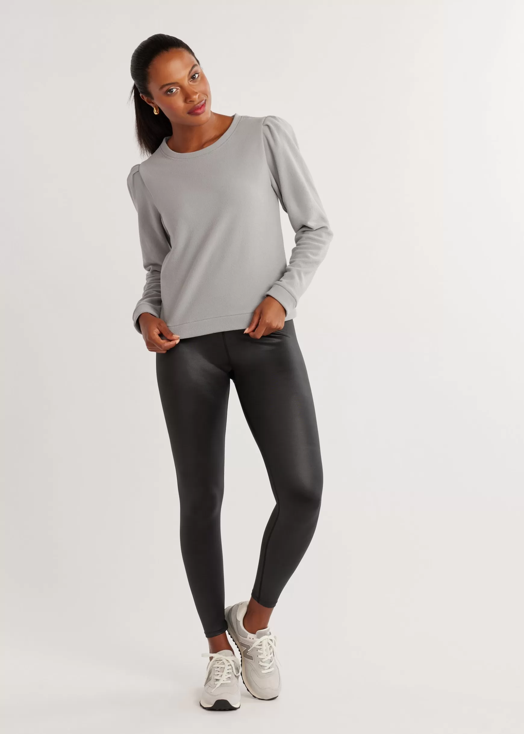 Women Dudley Stephens Tops-Shoreham Crewneck