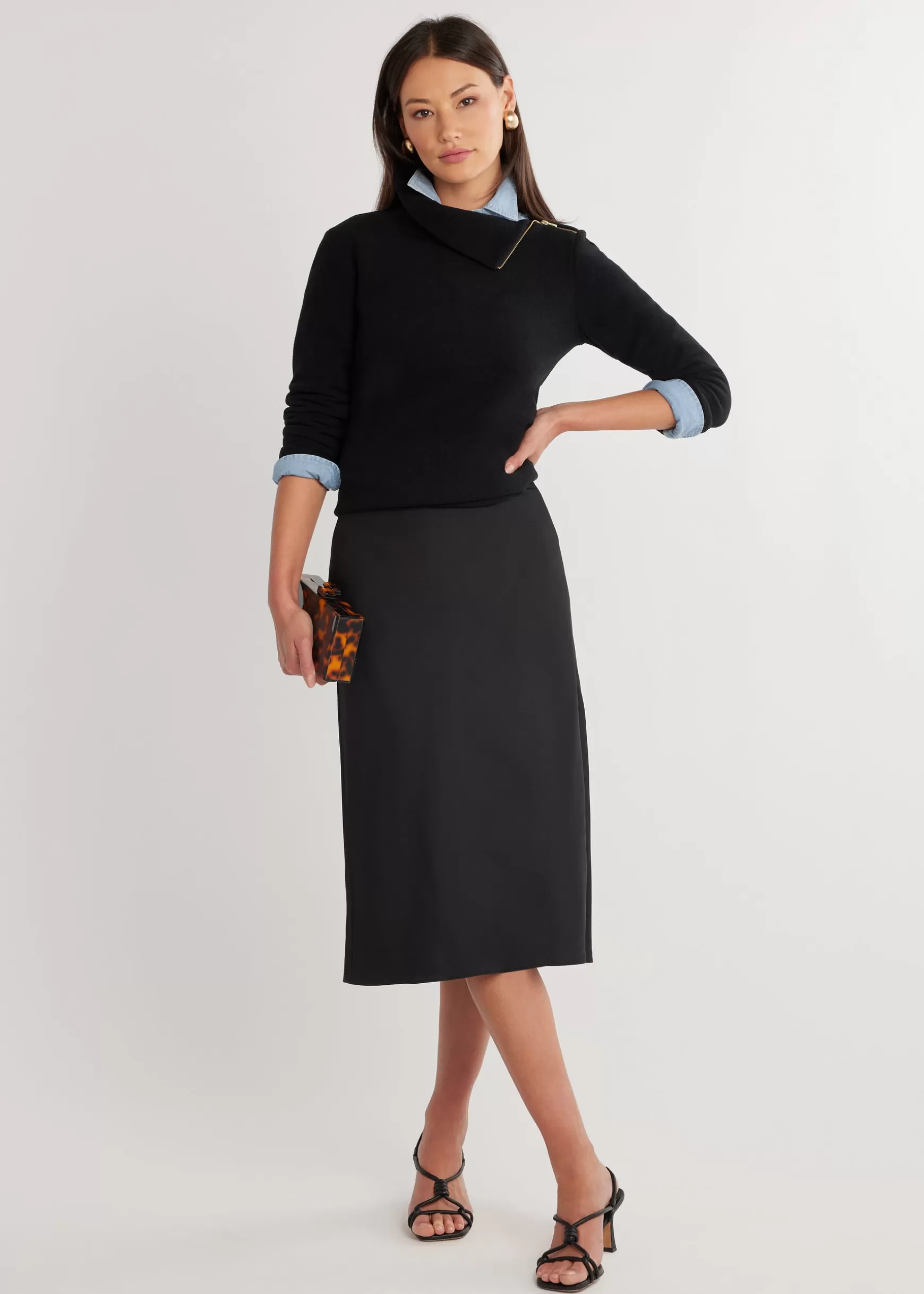Women Dudley Stephens Turtlenecks-Thoroughbred Turtleneck
